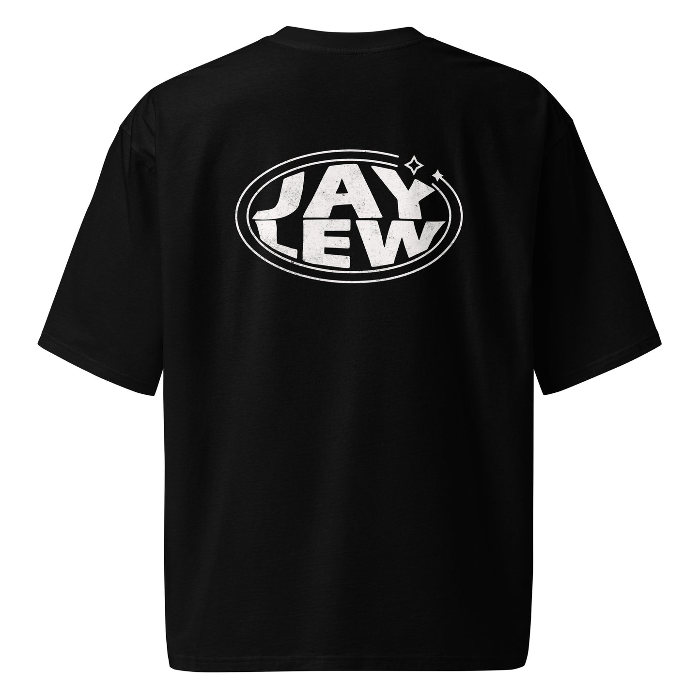 "New Generation" Oversized Heavyweight T-Shirt - Black - Jay&Lew Clothing