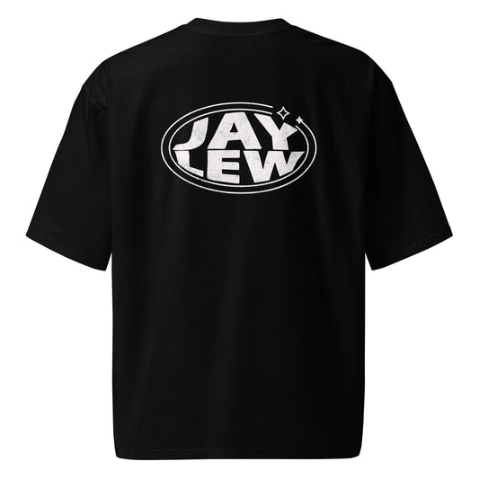 "New Generation" Oversized Heavyweight T-Shirt - Black - Jay&Lew Clothing