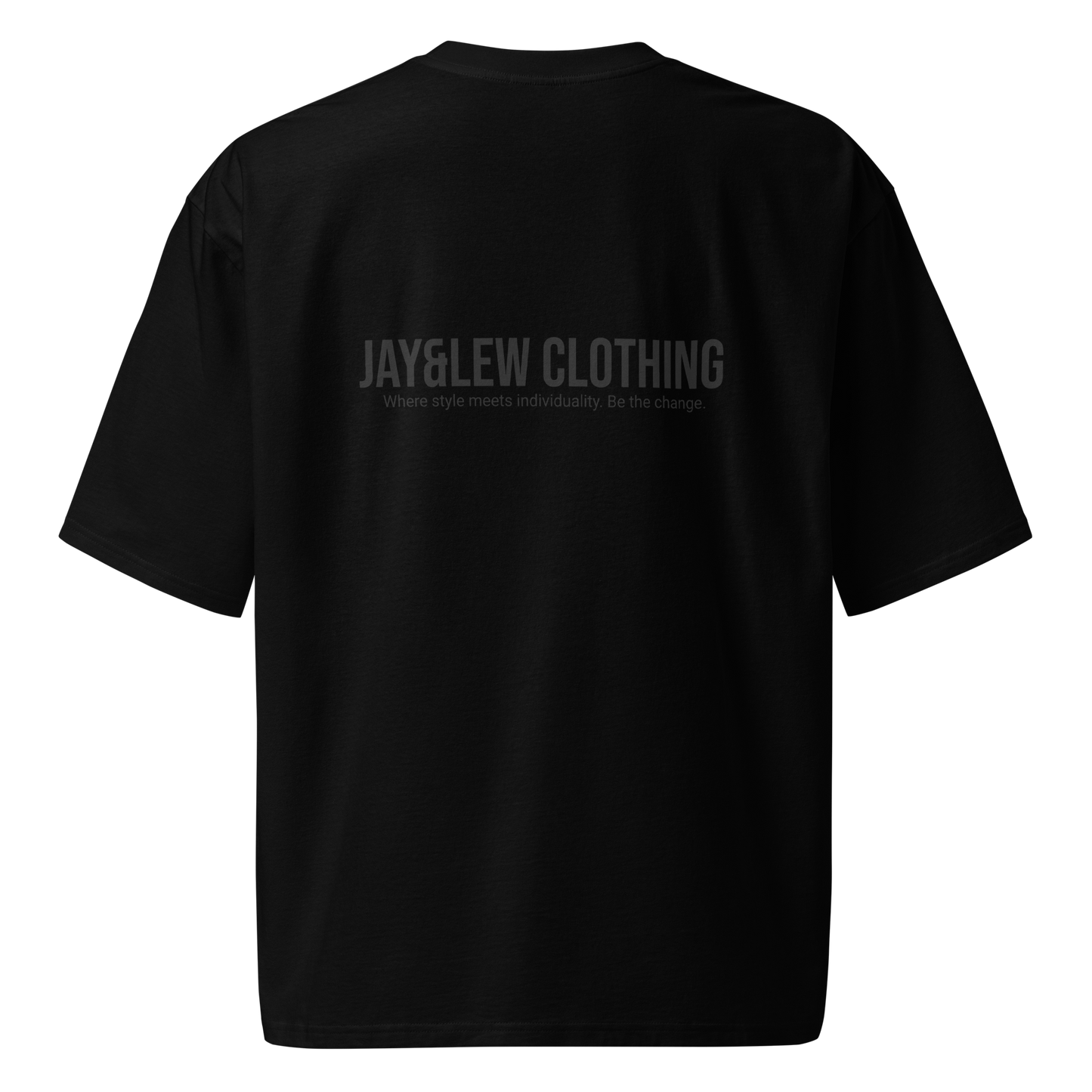 "Be the Change" Oversized Heavyweight T-Shirt - Jay&Lew Clothing