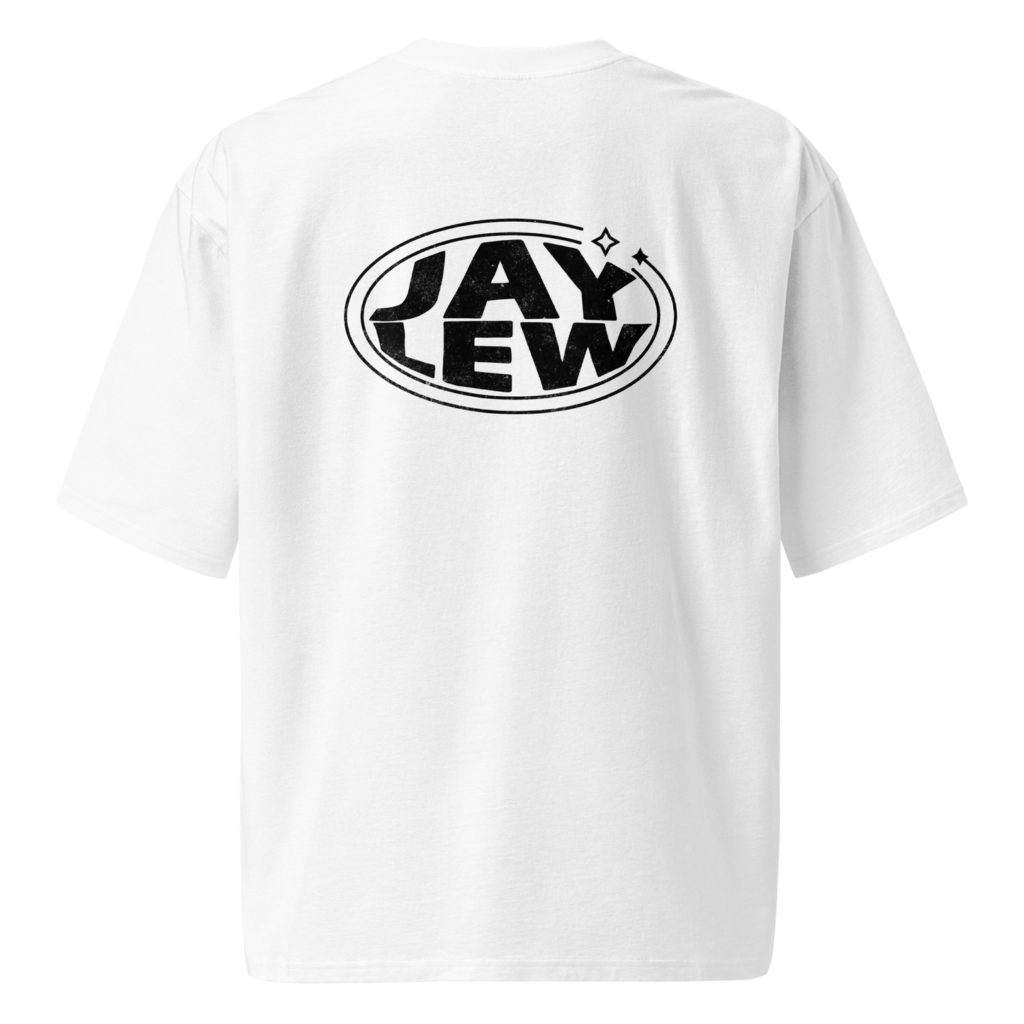 "New Generation" Oversized Heavyweight T-Shirt - White - Jay&Lew Clothing