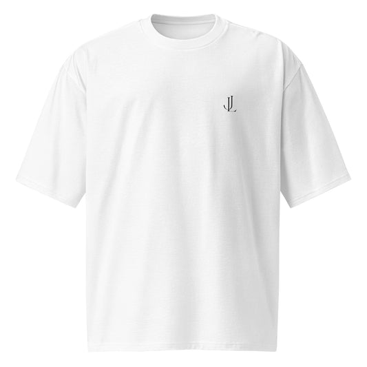 "Be Yourself" Oversized Heavyweight T-Shirt - White - Jay&Lew Clothing