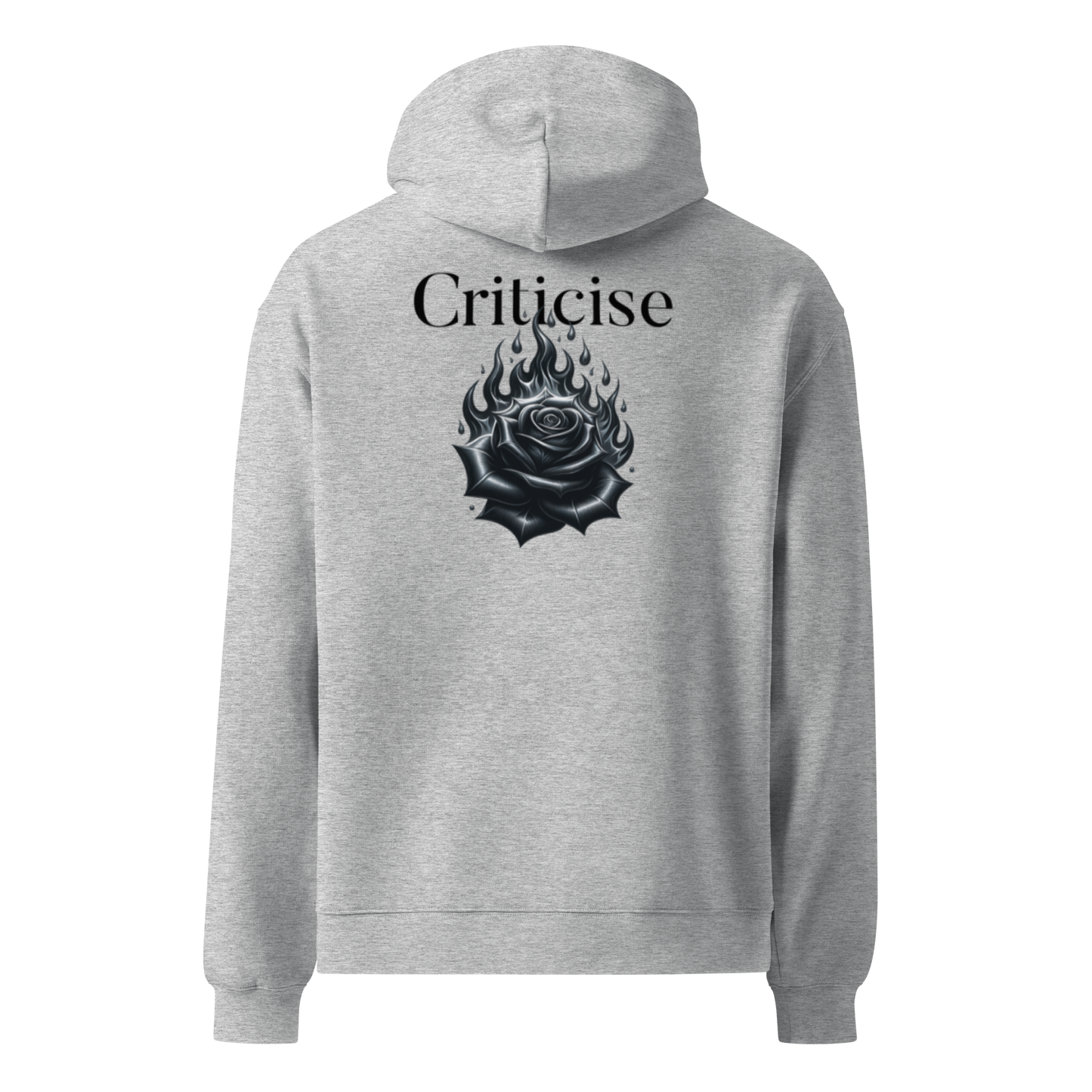 "Criticise" Oversized Hoodie - Jay&Lew Clothing