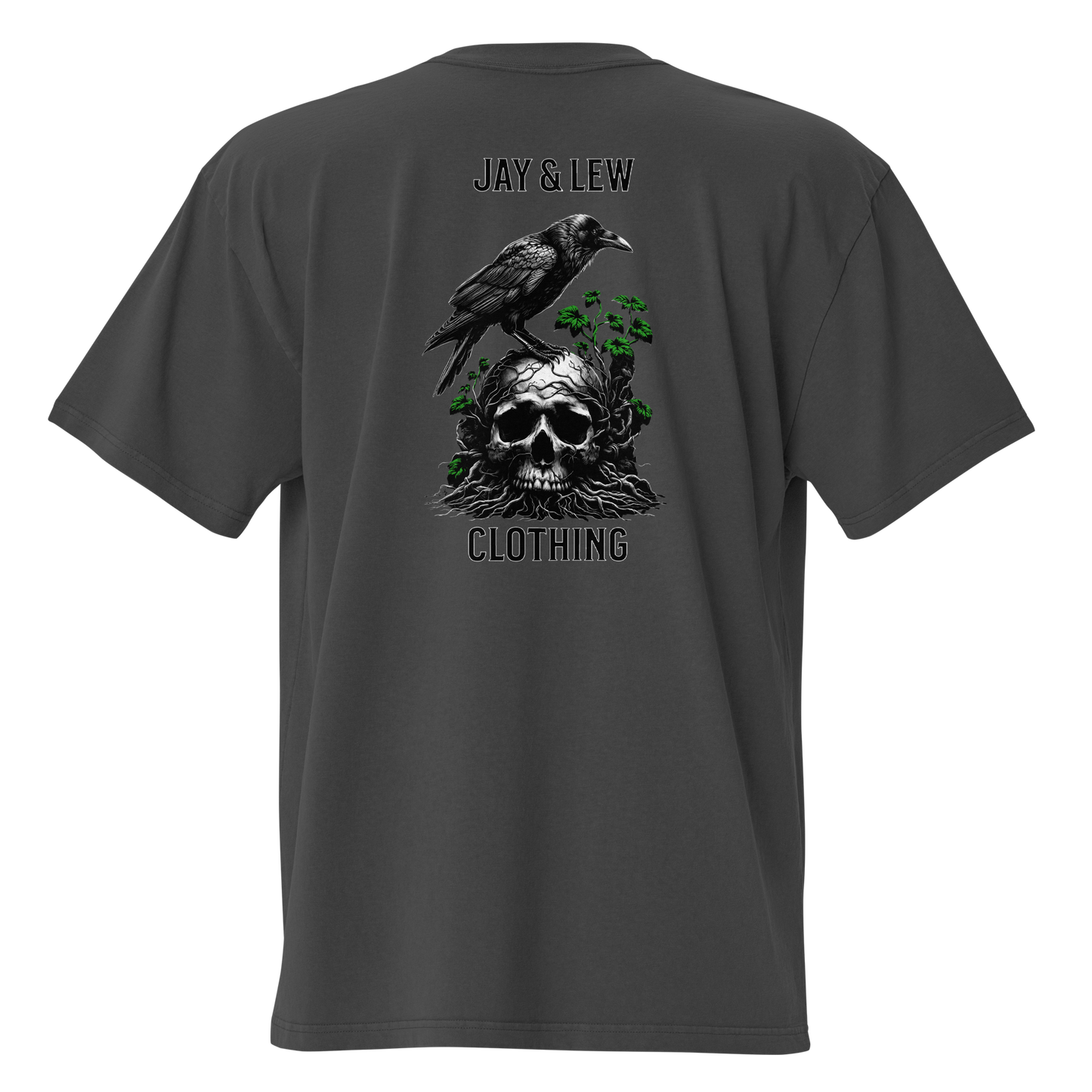 "Rebirth" Oversized Faded T-Shirt - Jay&Lew Clothing