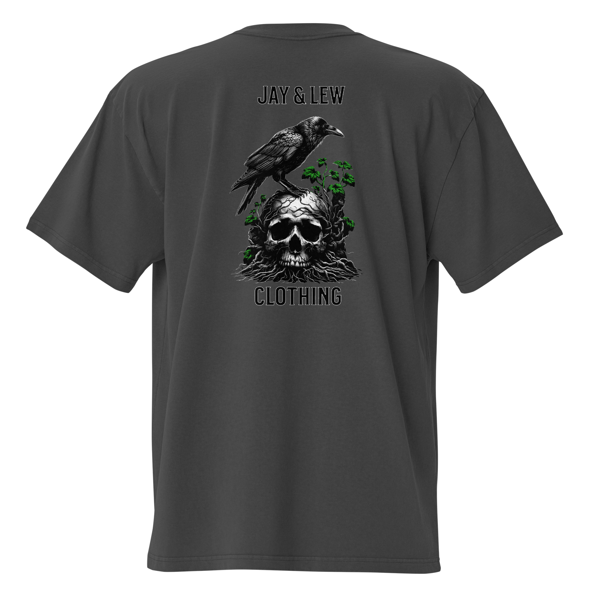 "Rebirth" Oversized Faded T-Shirt - Jay&Lew Clothing