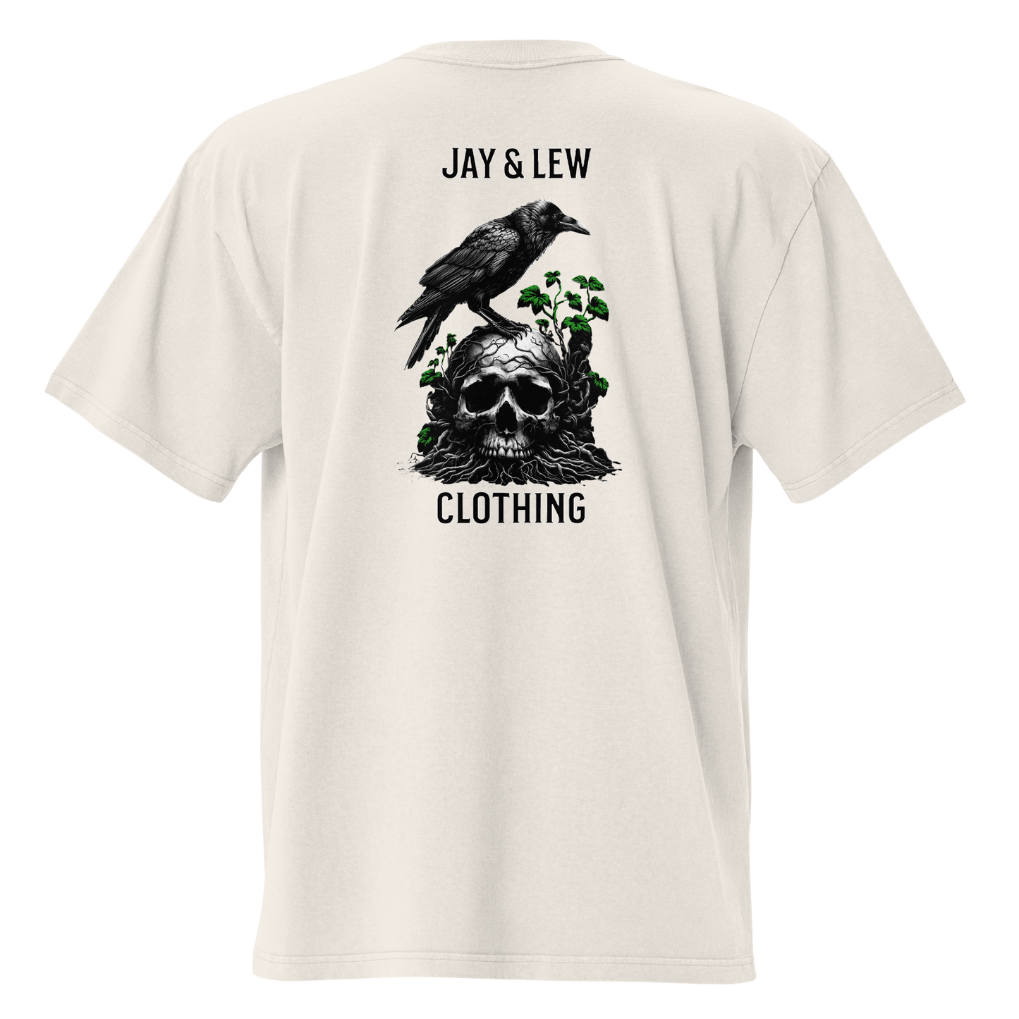 "Rebirth" Oversized Faded T-Shirt - Jay&Lew Clothing