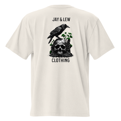 "Rebirth" Oversized Faded T-Shirt - Jay&Lew Clothing