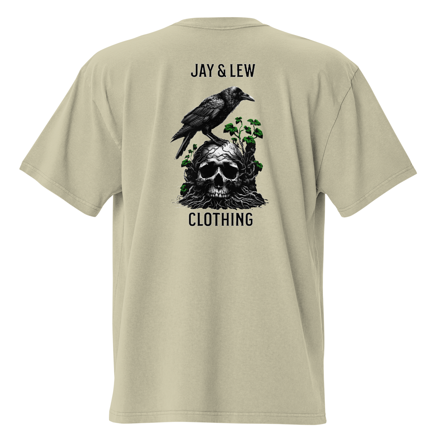 "Rebirth" Oversized Faded T-Shirt - Jay&Lew Clothing