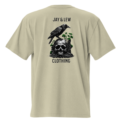 "Rebirth" Oversized Faded T-Shirt - Jay&Lew Clothing