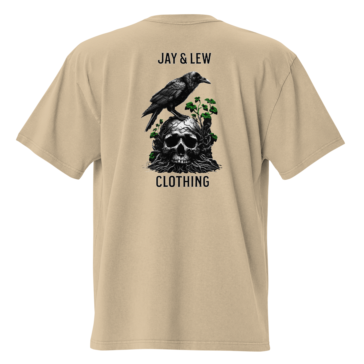 "Rebirth" Oversized Faded T-Shirt - Jay&Lew Clothing