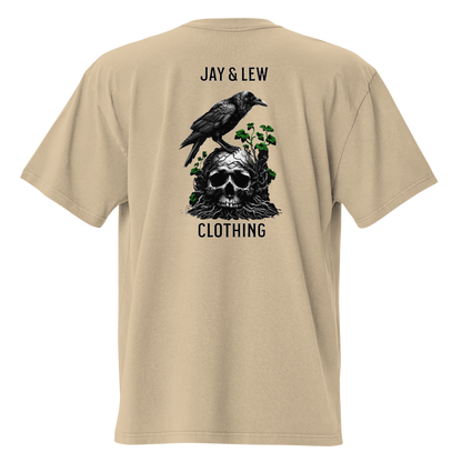 "Rebirth" Oversized Faded T-Shirt - Jay&Lew Clothing